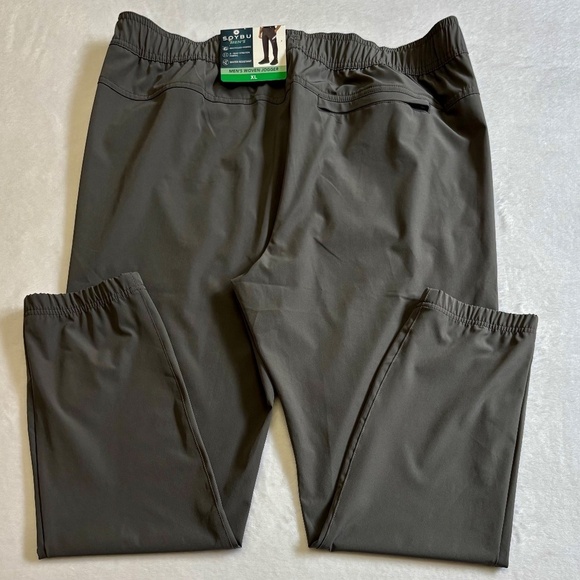 Soybu Men's Woven Joggers/Pants, Zippered Pockets, Gray, XL NWT - Picture 8 of 16